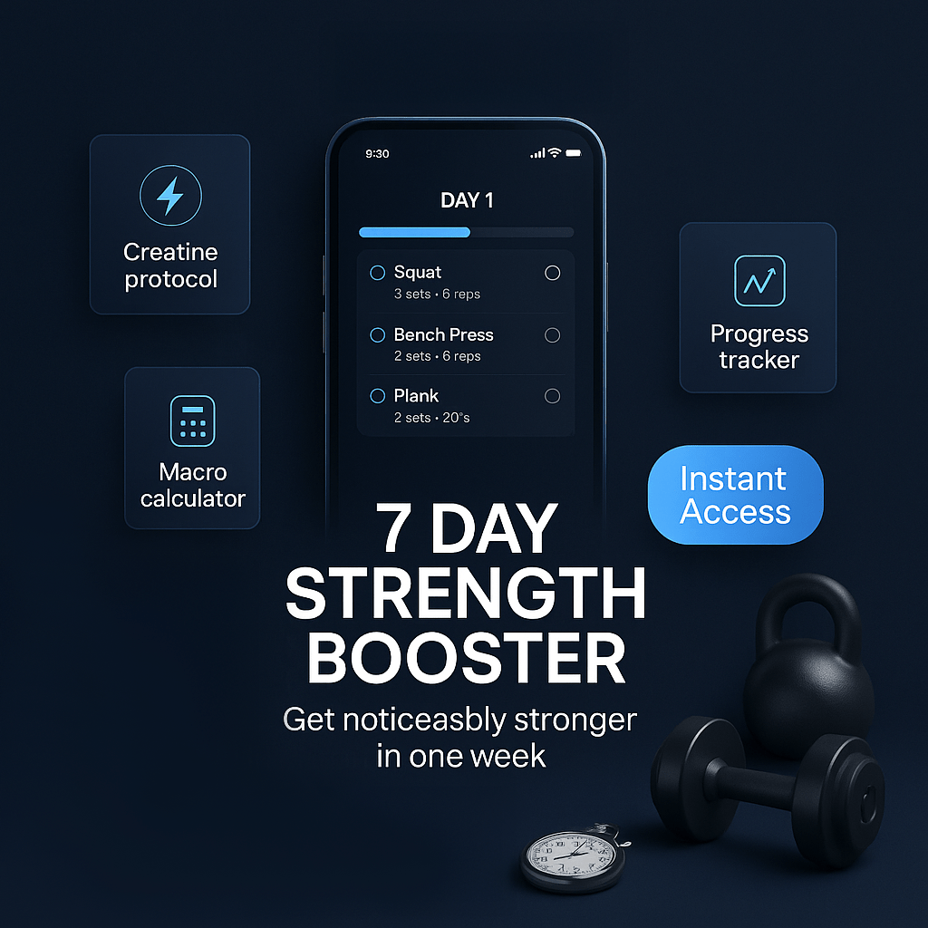 7 Day Strength Booster - Novoplus