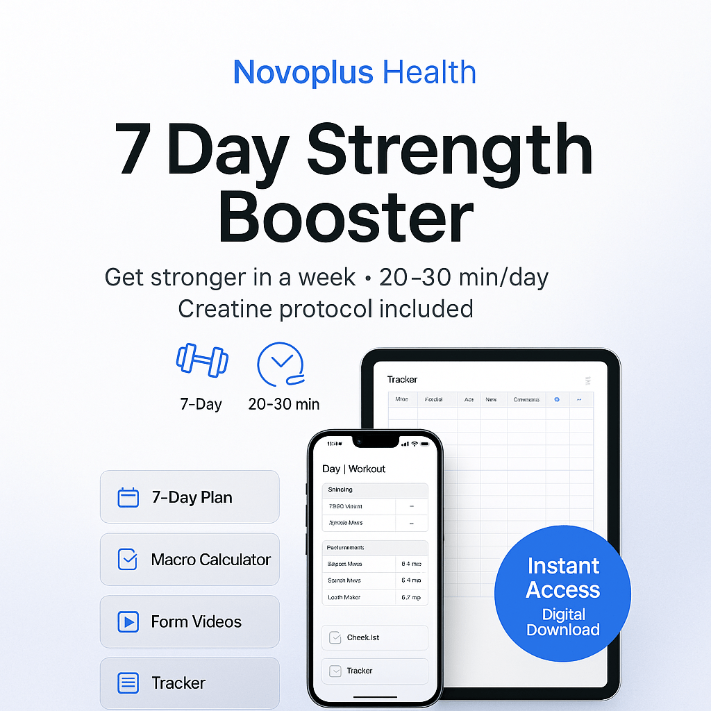 7 Day Strength Booster - Novoplus