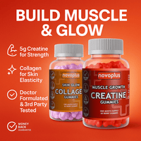 Creatine + Collagen Gummies Bundle - Novoplus