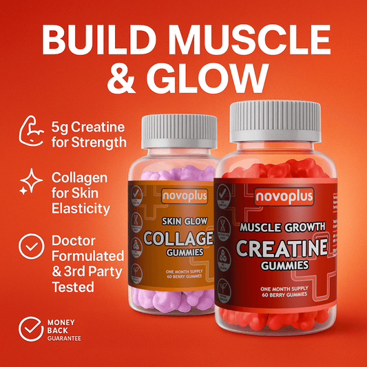 Creatine + Collagen Gummies Bundle - Novoplus