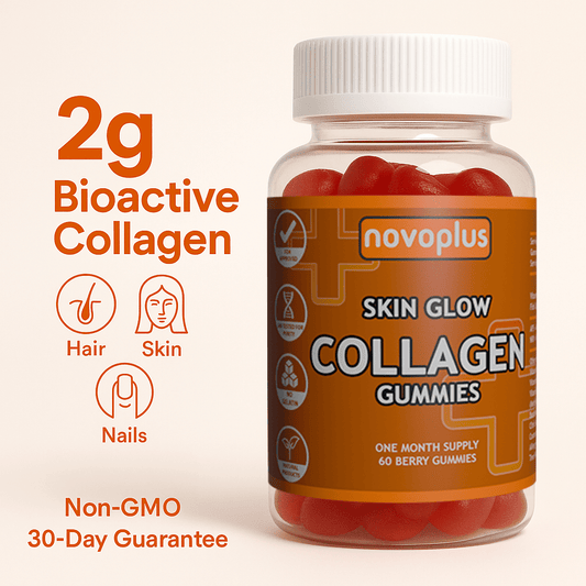 Creatine + Collagen + Pre - Workout Gummies Bundle - Novoplus