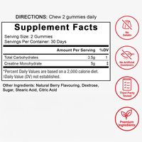 Creatine Gummies - Novoplus