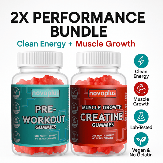 Creatine + Pre - Workout Gummies - Novoplus