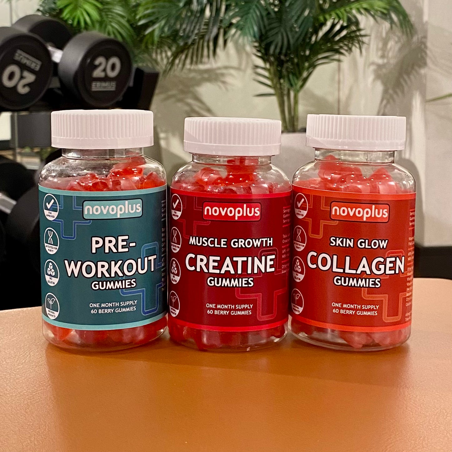 Pre-Workout + Creatine + Collagen Gummies Bundle