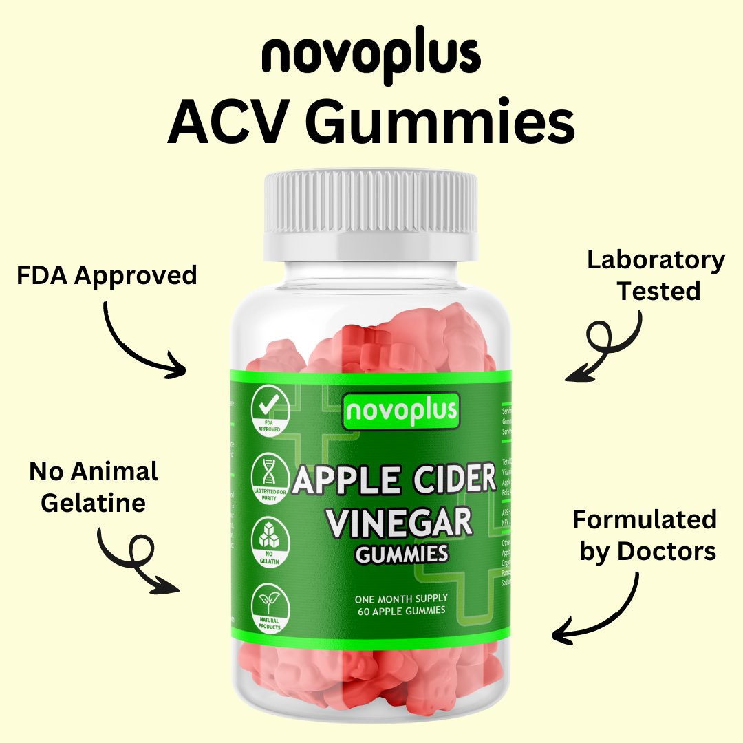 Apple Cider Vinegar Gummies - Novoplus