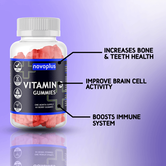 Bone Strength Vitamin D Gummies - Novoplus