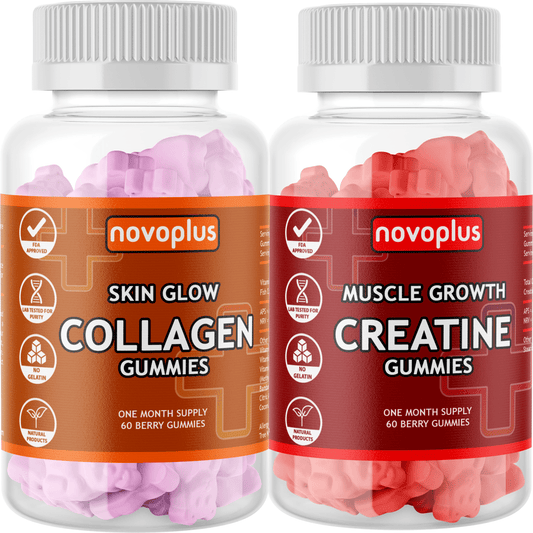 Collagen + Creatine Gummies Bundle - Novoplus