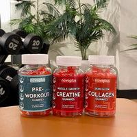 Creatine + Collagen + Pre - Workout Gummies Bundle - Novoplus