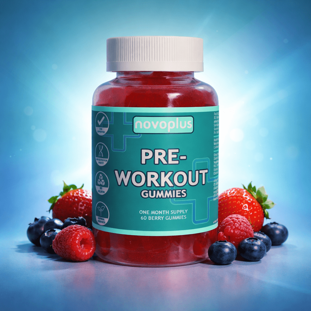 Energy Boost Pre - Workout Gummies - Novoplus