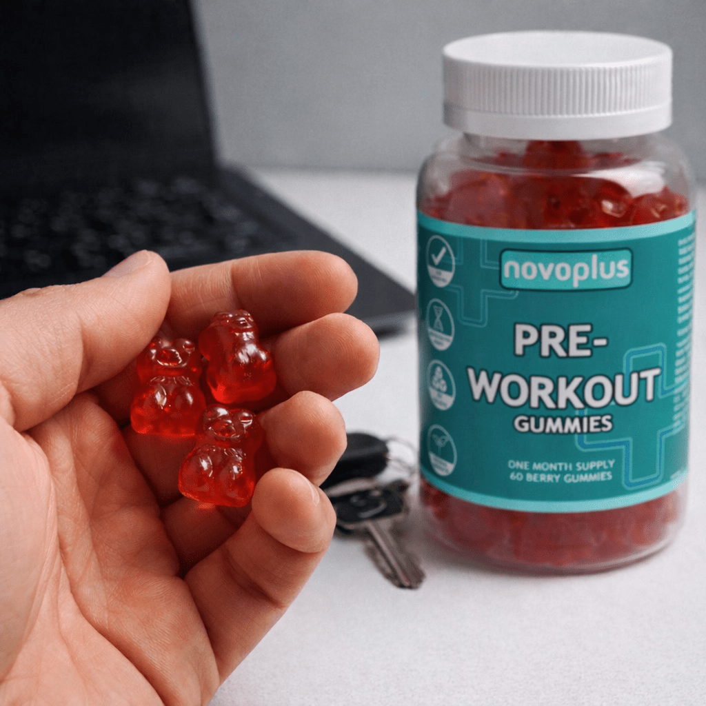 Energy Boost Pre - Workout Gummies - Novoplus