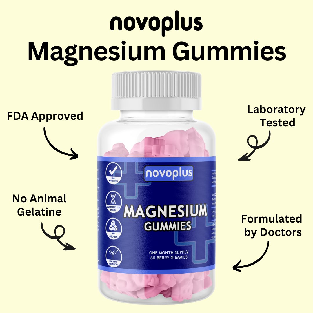 Magnesium Gummies - Novoplus