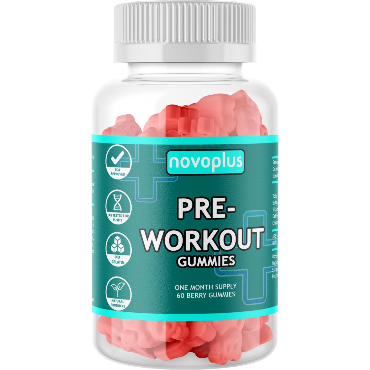 Pre - Workout Gummies - Novoplus