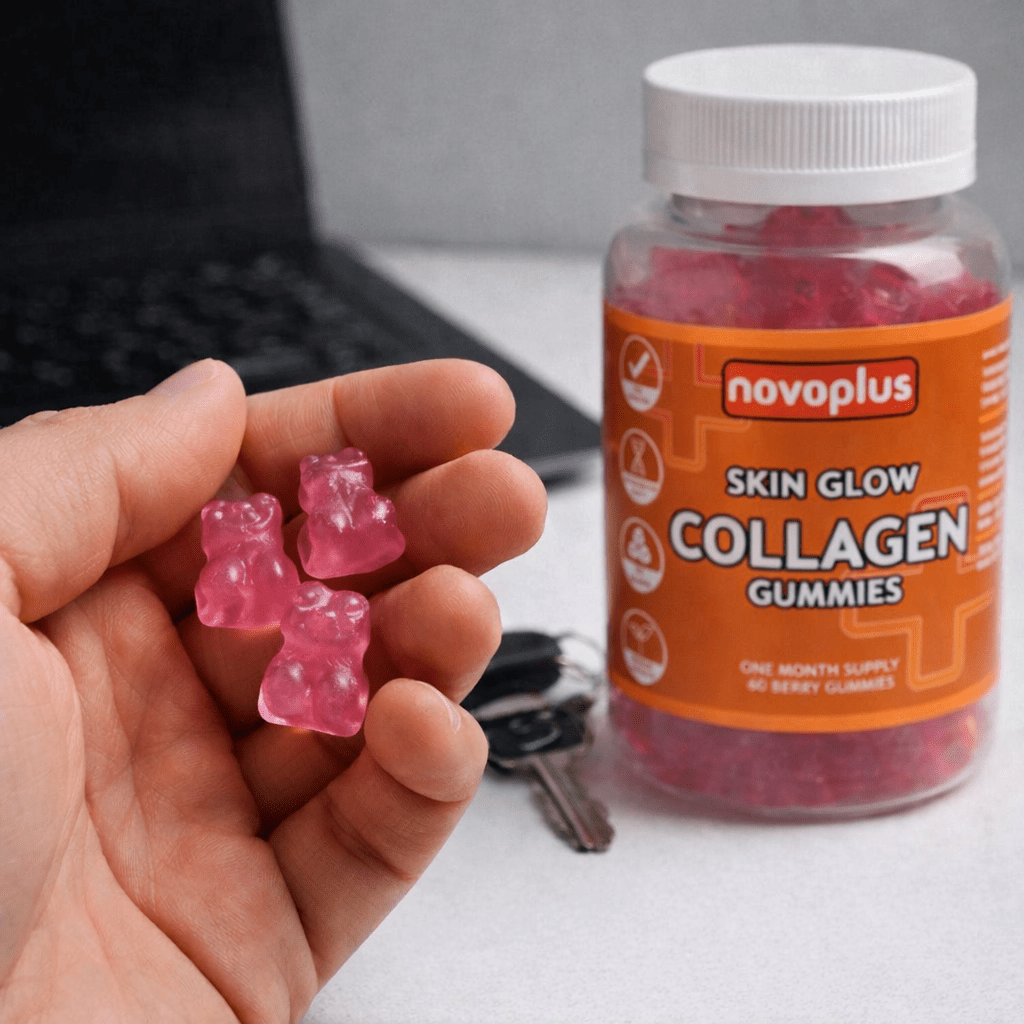 Skin Glow Collagen Gummies - Novoplus