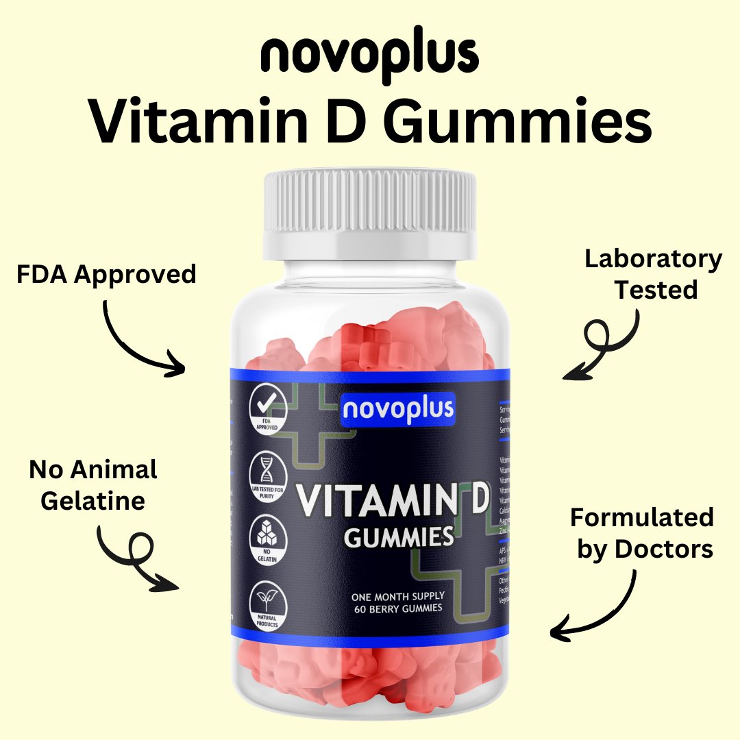 Vitamin D Gummies - Novoplus